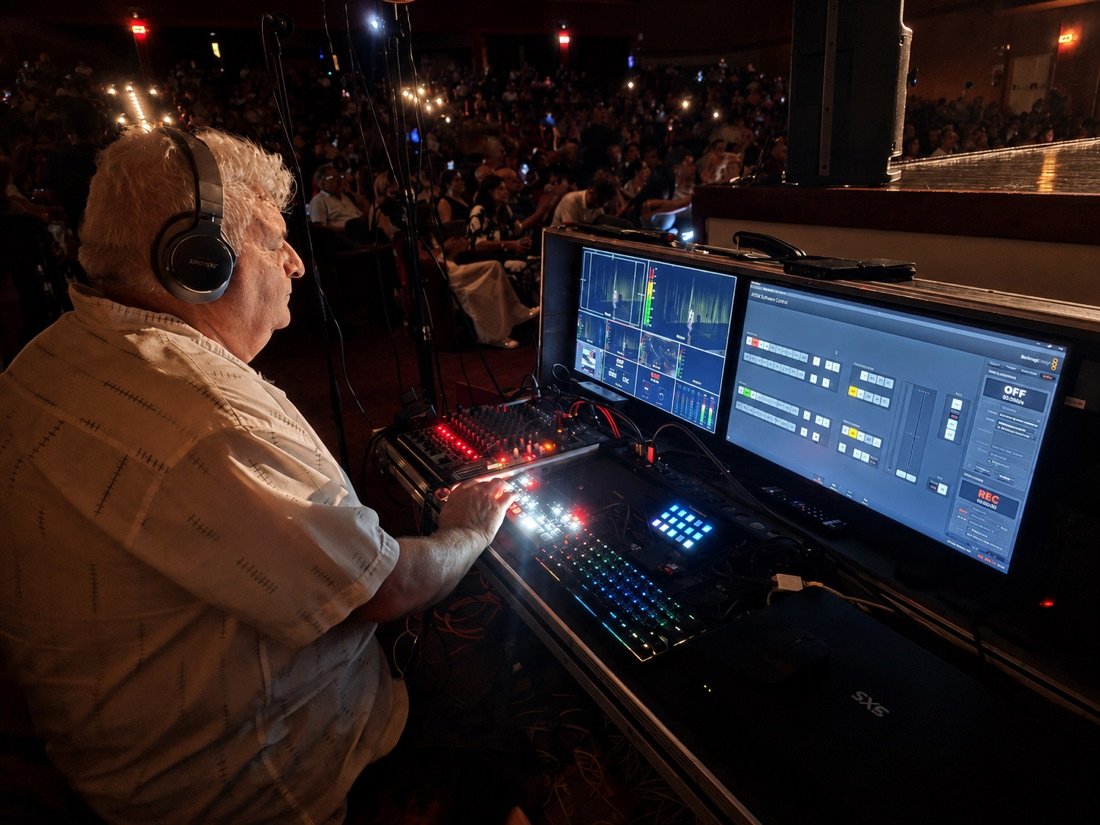 Regia video live in teatro SciroccoMedia