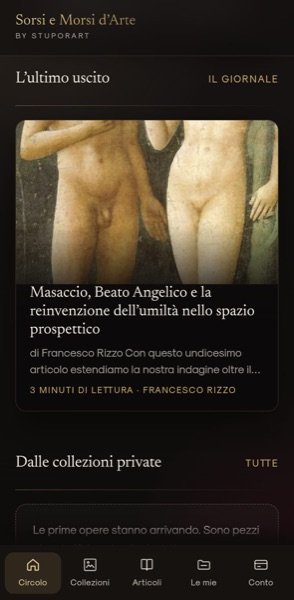 Sorsi e Morsi d'Arte, l'app dei soci di StuporArt